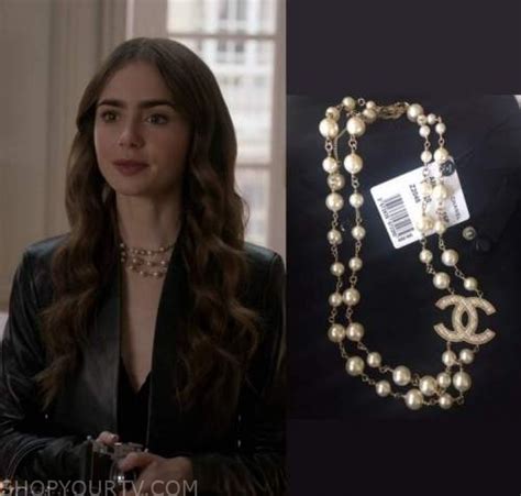 emily in paris chanel necklace|emily in Paris jewellery.